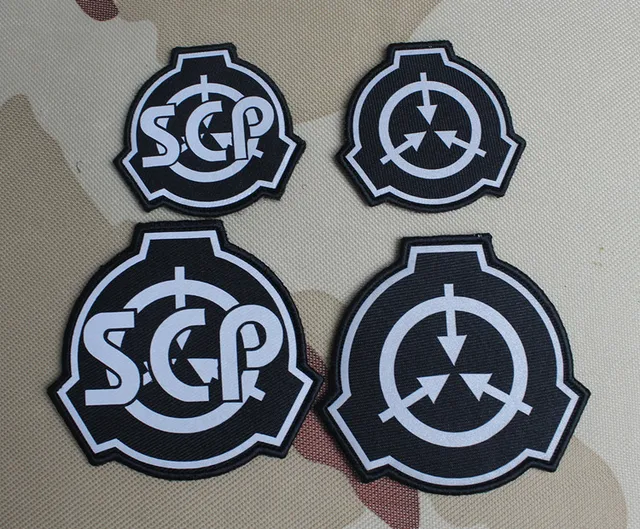 SCP Items Reflective Art Icon Round Personalized Patterns Hook&loop Patch SCP  Foundation Emblem Black Reflector Backpack Badge - AliExpress