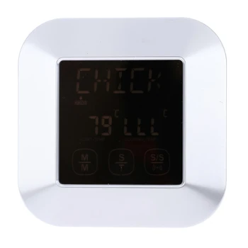 

Digital Touch Screen Cooking Kitchen Cooking Alarm Thermometer with Probe