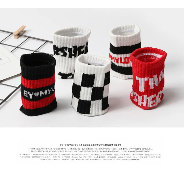 US $15.79 Children Street Skateboard Socks South Korea Football Girls BOY'S Socks Sports Students Tide Child 