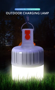 

LED Charging Bulb USB Charging Power Outage Emergency Outdoor Camping Tent Light Night Market Lighting Booth Light