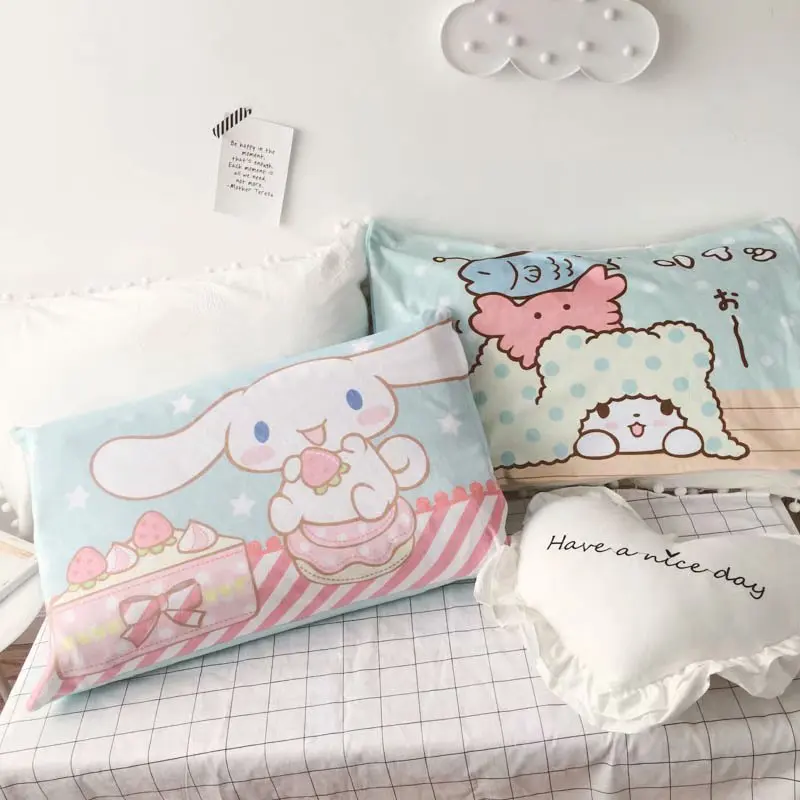 

62x41CM Cinnamoroll Dog Pillow Case Soft Home Bedroom Pillows Cover Cartoon Decorative Throw Pillowcase Unisex New