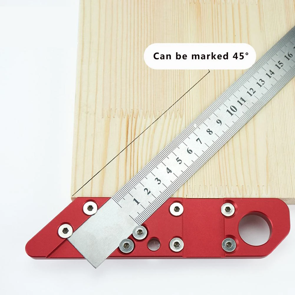 Accurate Stainless Steel Mesure Ruler for Woodworking Measure for Assistant Marking Ruler 
