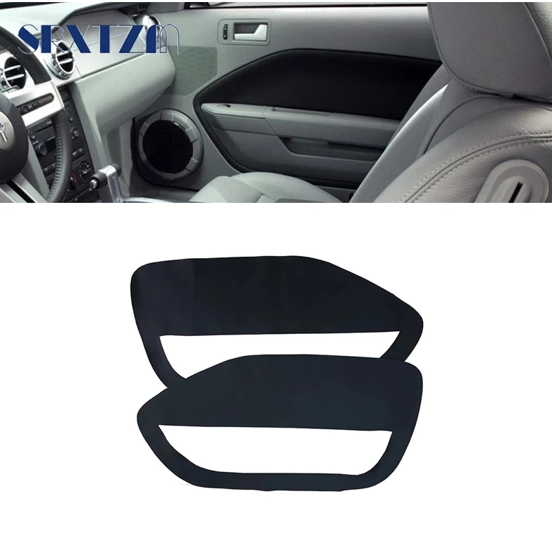 Для Ford Mustang 2005 2006 2007 2008 2009 2 шт. чехол из микрофибры для передней дверной ручки