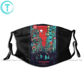 

Blade Runner Mouth Face Mask Blade Runner Facial Mask Fashion Cool with 2 Filters for Adult