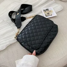 Корейские Lingge сумки через плечо для женщин из искусственной кожи женские сумки на плечо Простые однотонные женские сумки женская сумка