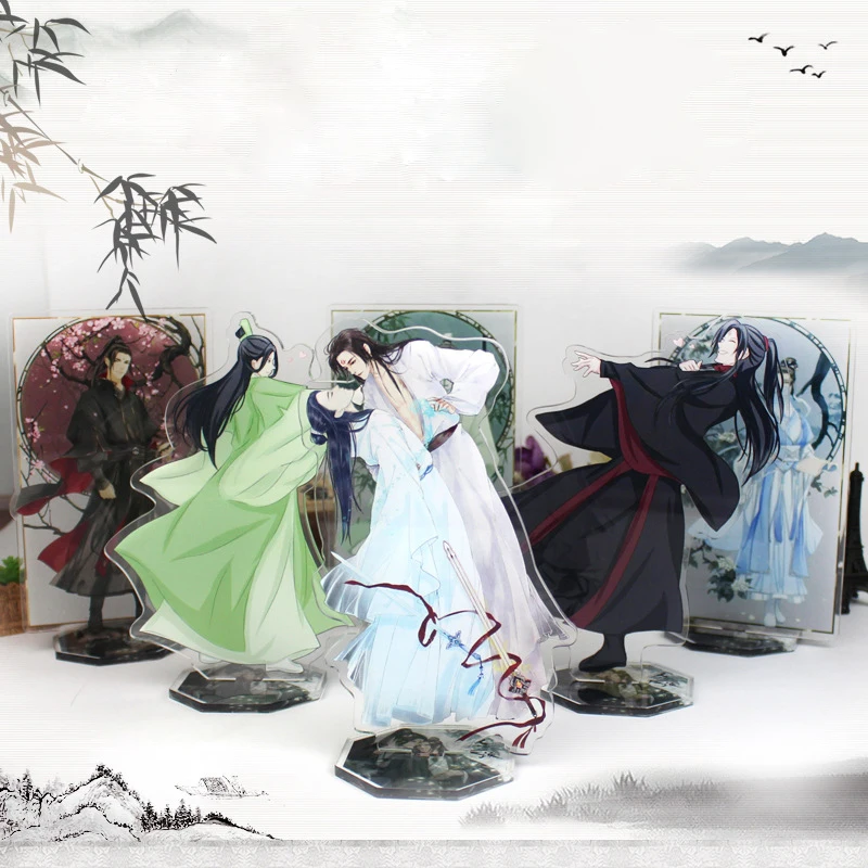 The Scum Villain’s Self-Saving System Anime Stand Model Plate Shen Qingqiu Luo Binghe Acrylic Stands Sign Keychain Sleutelhanger |