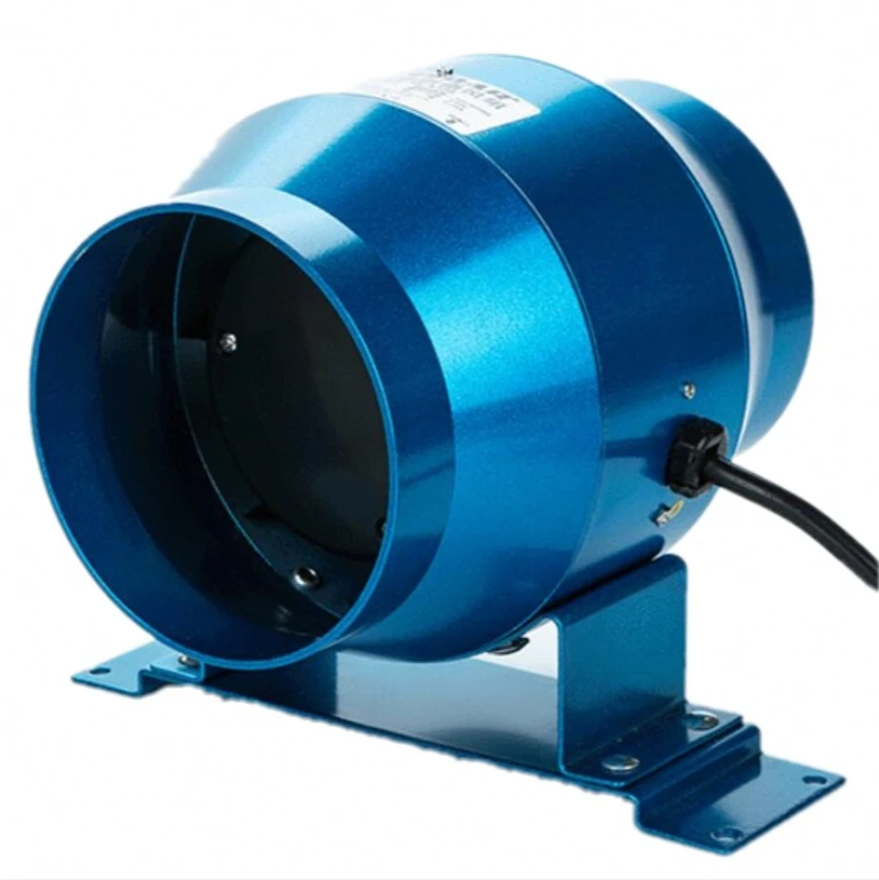 110V 220V 4 Inch Exhaust Fan Small Adjustable Speed Exhaust Fan Laboratory Computer Room Hot Pot