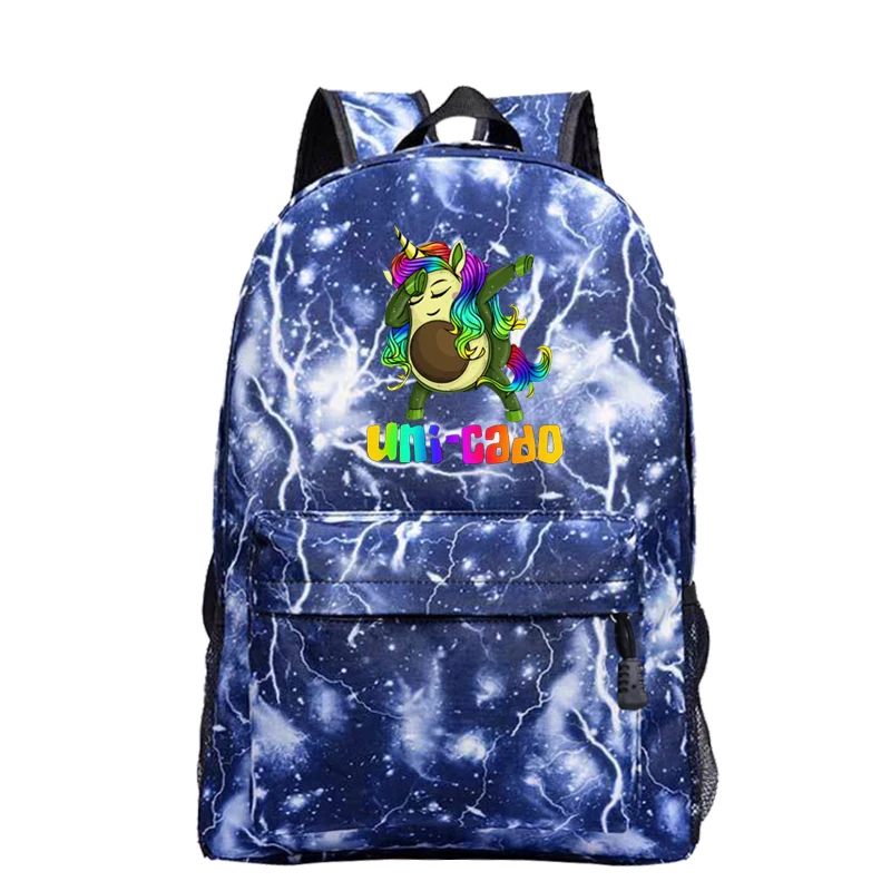 Uni Cado Unicorn детский школьный рюкзак, рюкзак для мальчика, школьная сумка, персонализированный узор, на молнии, детские сумки для книг, студенческие рюкзаки - Цвет: 801-ff-1129-8