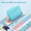 A4(30 holes) B5(26 holes) A5(20 holes）DIY Hole Puncher Loose Leaf Hole Punch Handmade Loose-leaf Paper Hole Puncher for Office ► Photo 2/6