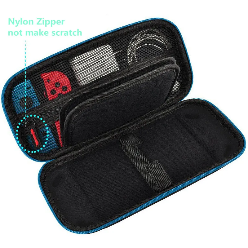 

For nintendo switch Storage Bag double compartment four-corner hard carry case switch protection package