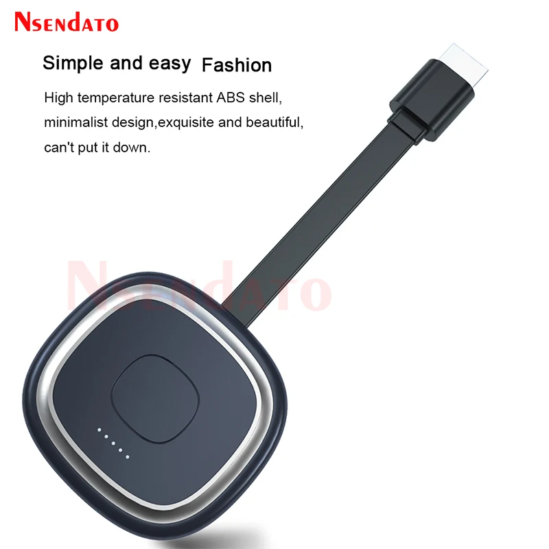 Mirascreen G20 5g 4K HD TV Stick Adapter Wireless HD WiFi Display Dongle Screen Mirroring for Miracast Airplay DLNA TV Receiver