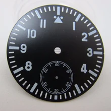 Аксессуары для циферблата Parnis, 38,9 мм, циферблат для часов, подходит для 6497, 6498, мужские часы, светящиеся цифры, механические часы, часть