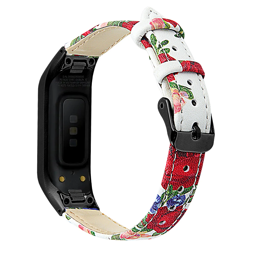 Кожаный ремешок для часов для samsung Galaxy Fit-e SM-R375 смарт-браслет часы спортивный модный сменный ремешок Correa