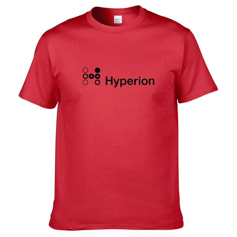 

2019 Summer Comfort 100% cotton t-shirt Borderlands cool short sleeve Hyperion trend wild top unisex t-shirt simple style #22