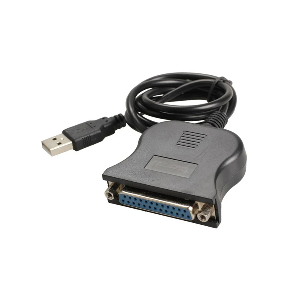 Print Converter Cable USB 1.1 To DB25 Female Port LPT Adapter For Black Wholesale New | Электроника