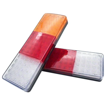 

2X 75LED Lights 12-24V Ute Trailer Caravan Truck Boat Stop Reverse Indicator