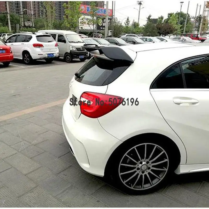 Для Mercedes-Benz GLA Class X156 GLA45 AMG GLA200 GLA220 GLA250 GLA260 2013- ABS краска черный красный цвет задний спойлер крыло