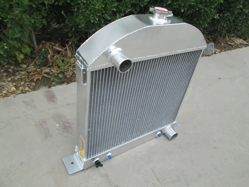 Новый алюминиевый радиатор 1929 1931 для Ford модели A двигатель Chevy 1930 1931|radiator ford|radiator
