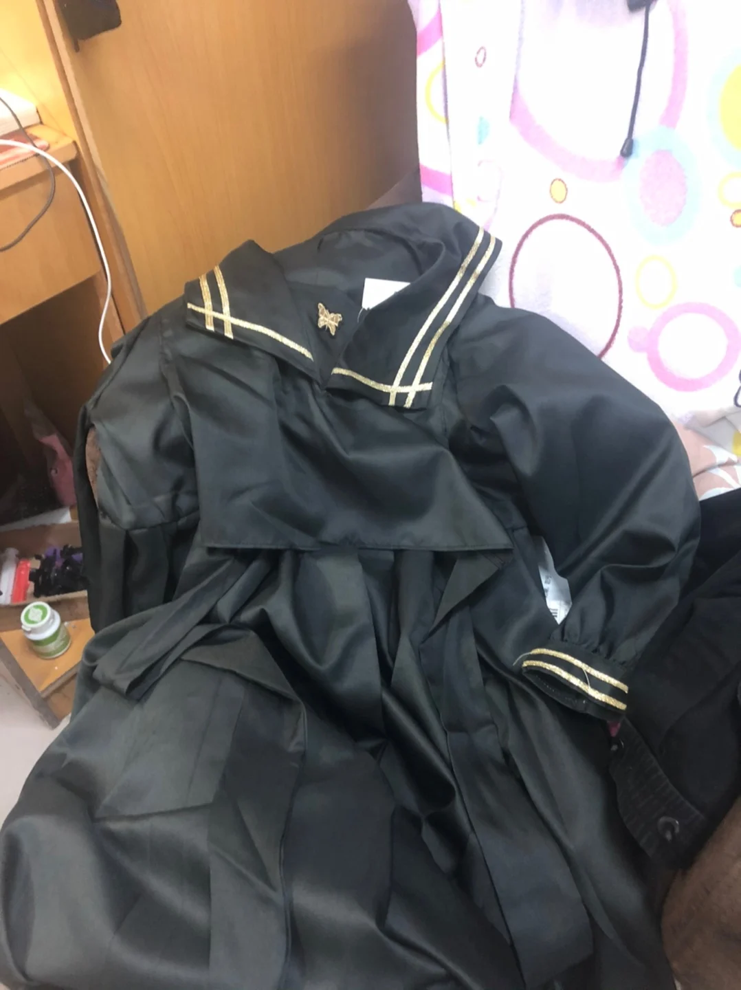 Корейская японская версия, готический черный костюм JK с квадратным воротником, костюм Лолиты для студенток, девушек, женщин, школьная форма, темно-синее платье моряка