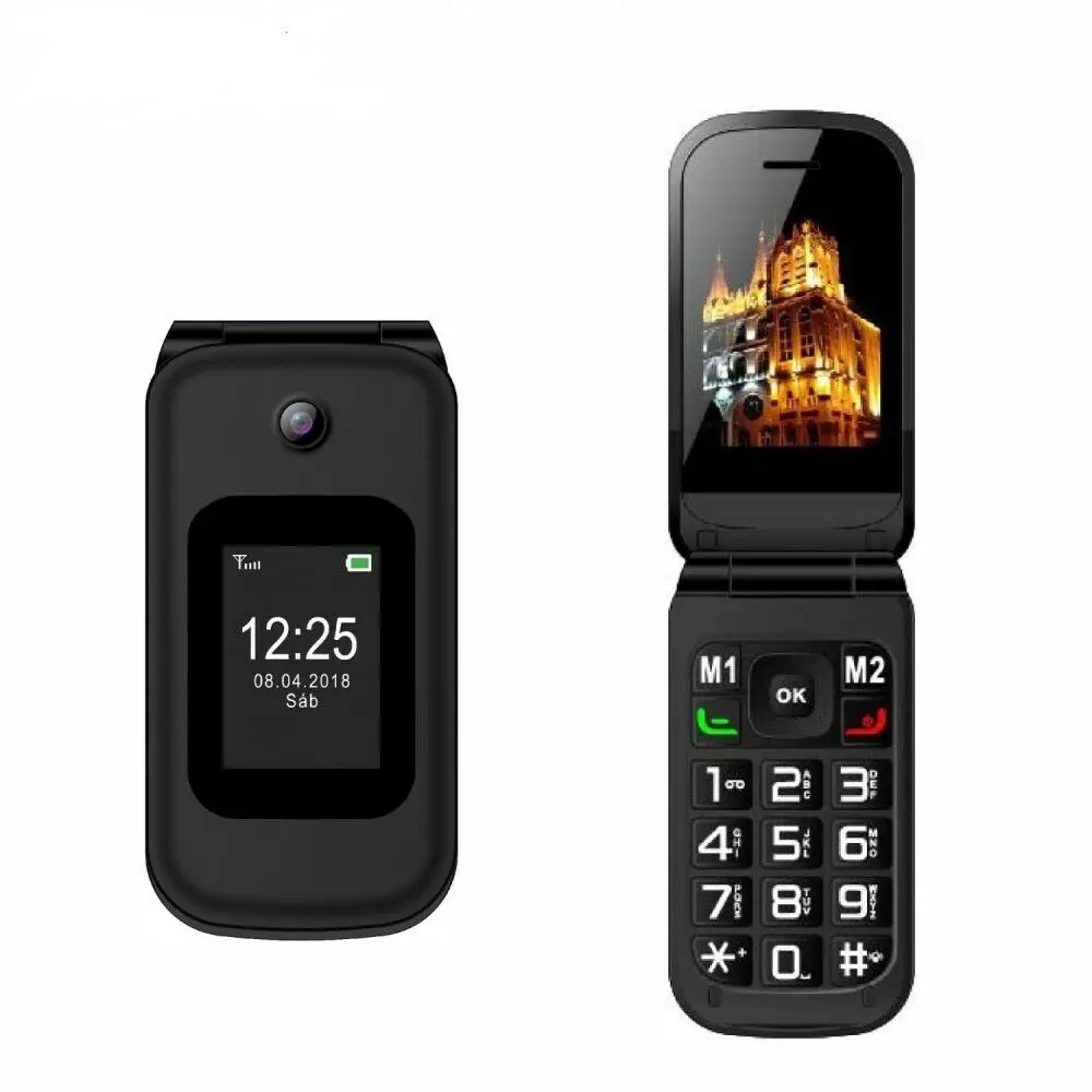 Телефон MOVIL TECLAS большие STIMA SM 800 Black с TAPA|Смартфоны| |