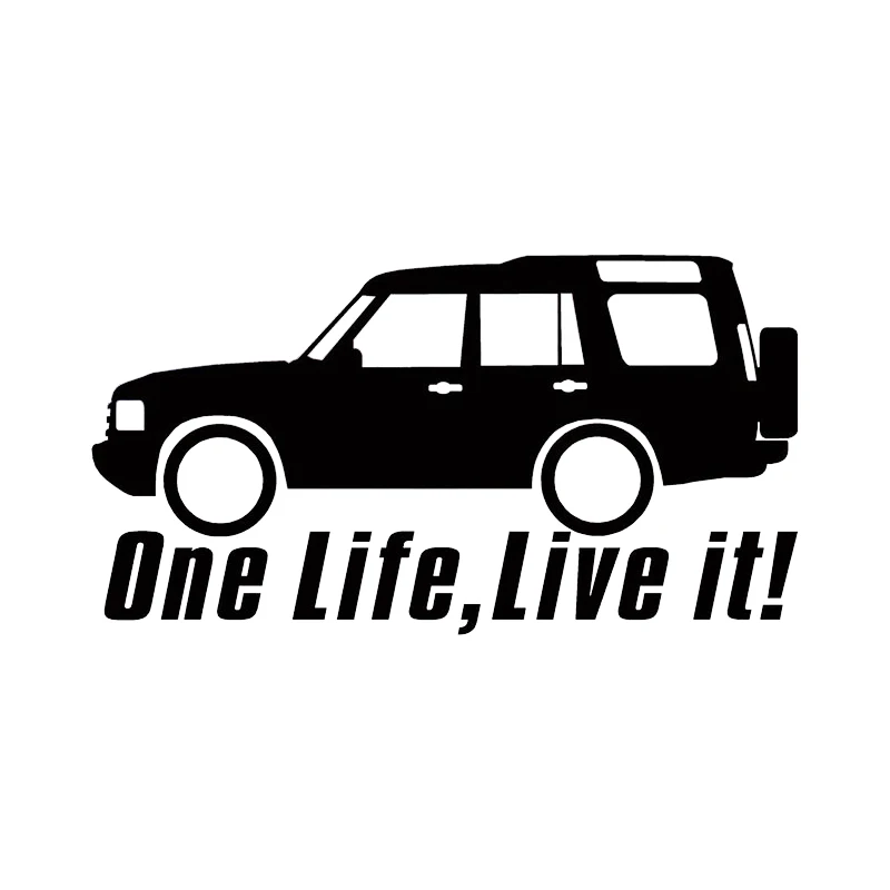 Одна жизнь Live это Land Discovery автомобиля Стикеры s 4x4 внедорожных автомобилей