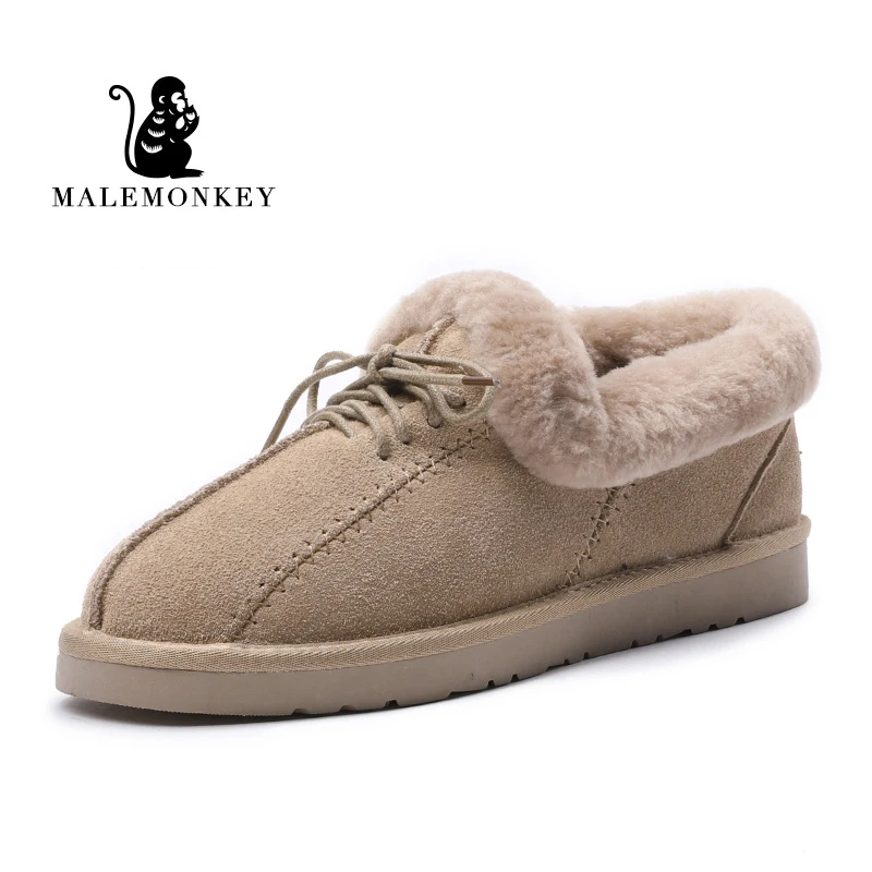 Malemonkey/2019 г. Size35-40-зимняя обувь модные женские ботинки теплые и Утепленные зимние ботинки женские ботинки на шнуровке с круглым носком Malemonkey/2019 г. Size35-40-зимняя обувь модные женские ботинки теплые и Утепленные зимние ботинки женские ботинки на шнуровке с круглым носком