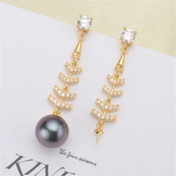 

Stud Earring Accessories Carven 925 Sterling Silver Ear Wires Earrings Hook for DIY Jewelry Earrings Making Supplies Accessor