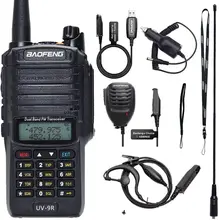 Baofeng – émetteur récepteur étanche IP67 8W UV 9R, double bande, étanche à la poussière 