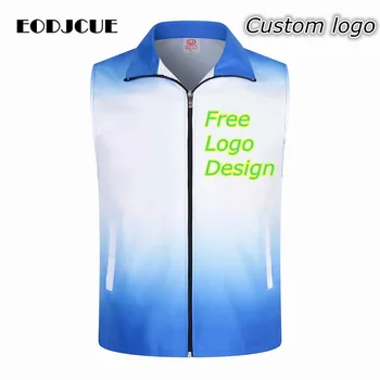 

Factory price! 1PCS Free Custom LOGO Multicolor Reflective Safety Vest High visibility Construction work uniforms