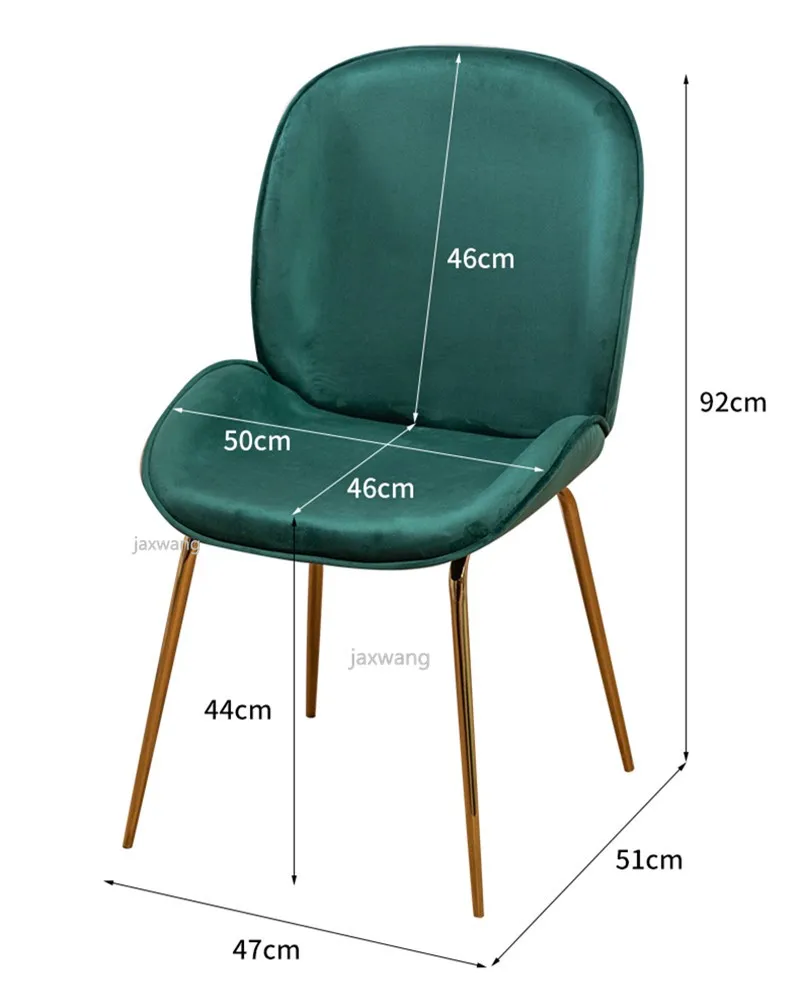 Настраиваемый скандинавский обеденный стул, светильник на спинку, роскошная форма, Защита позвоночника, офисное кресло, кофе-бар, простой домашний стул