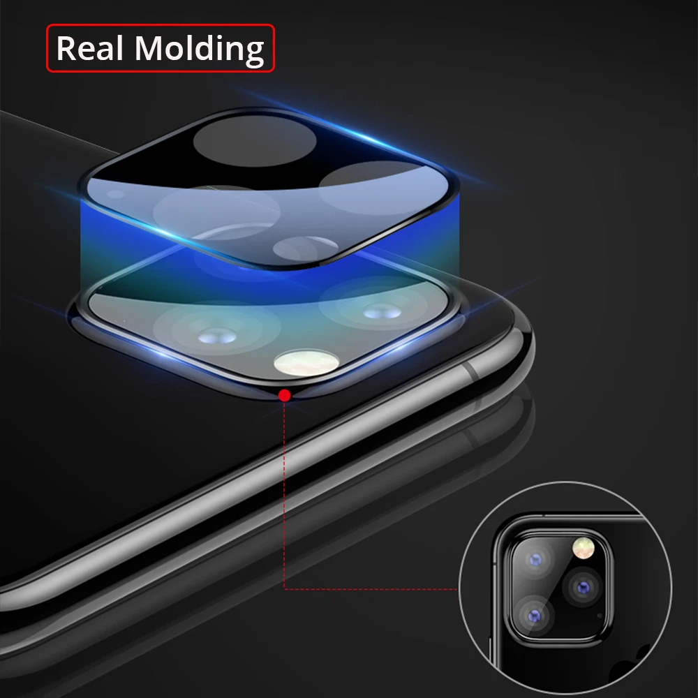  Cemera Objektiv Glas Für IPhone 11 pro Max Kamera Screen Protector Titan Legierung Metall Kamera Le