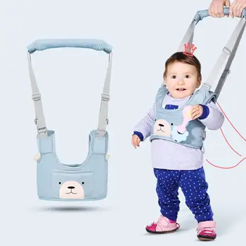

Baby Walker Assistant Toddler Leash Backpack Kids Walking Belt Safety Harness New