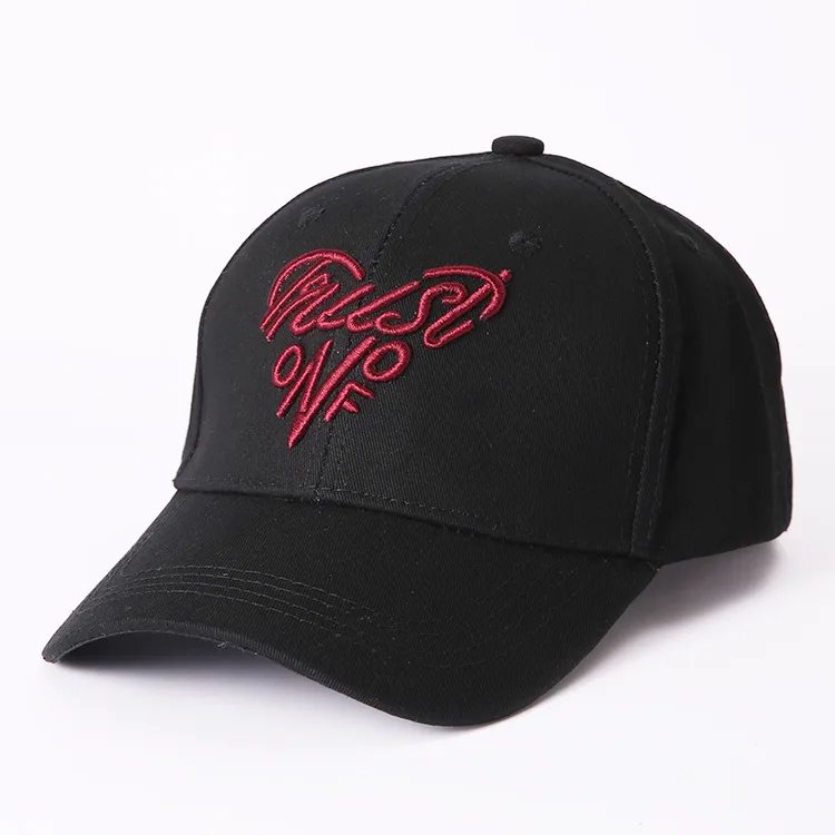 

Dad Hat New Heart-shaped Letters Embroidered Baseball Caps Female Duck Tongue Male Sunshade Student Hats Wholesale