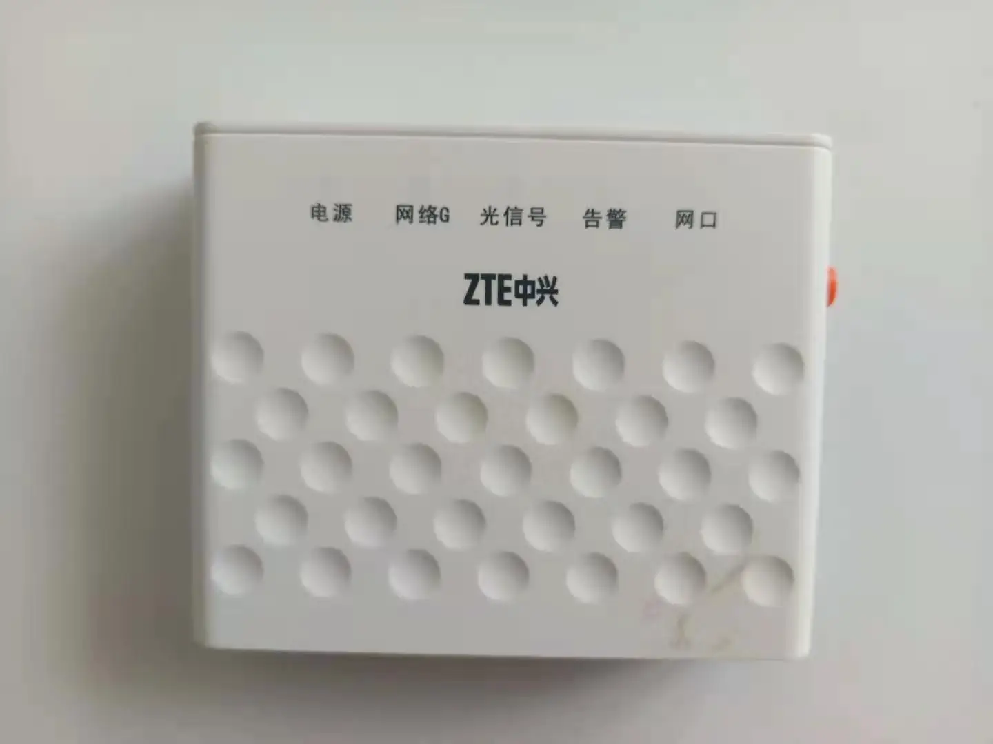 ZTE-terminal termal GPON de segunda mano, interfaz F601, gpon, línea óptica, 10 Uds., envío gratis, versión en inglés