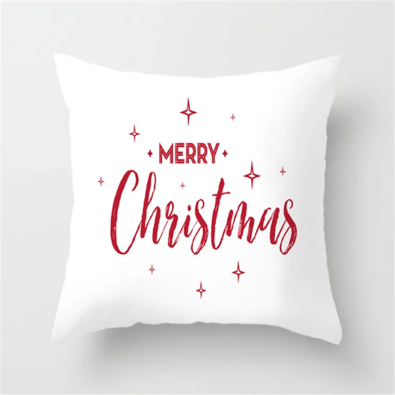 Merry Christmas домашняя декоративная наволочка полиэстер Рождество Санта Клаус Олень бросок наволочка с новым годом наволочка