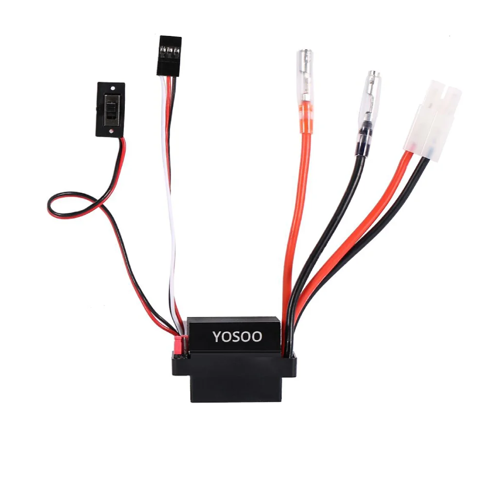 6-12v Brushed Motor Speed Controller Kit Control Esc 320a Suit For Rc Car Boat