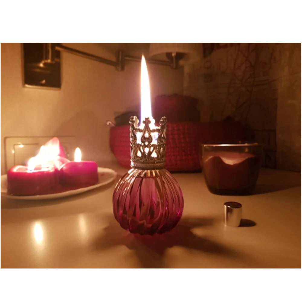 100ml Purple / Pink Pineapple Fragrance Diffuser Aromatherapy Oil Tan Lamp Kit g4 220v 50w halogen light beads pin table lamp pendant aromatherapy small bulb dimming sellwell ing