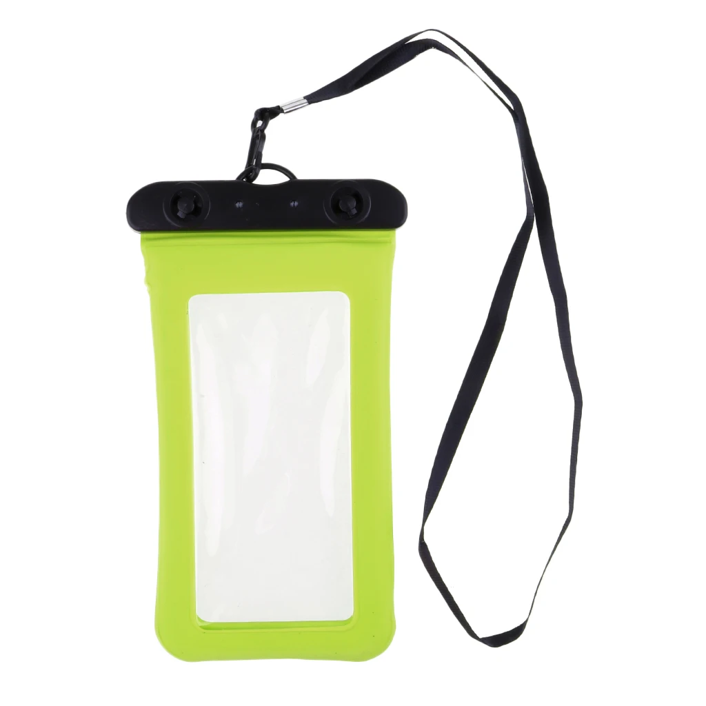 Waterproof Mobile Phone Bag Case Floating Air Bag Design Neck Strap Universal 6 Inches Phones Diving Equpment Set