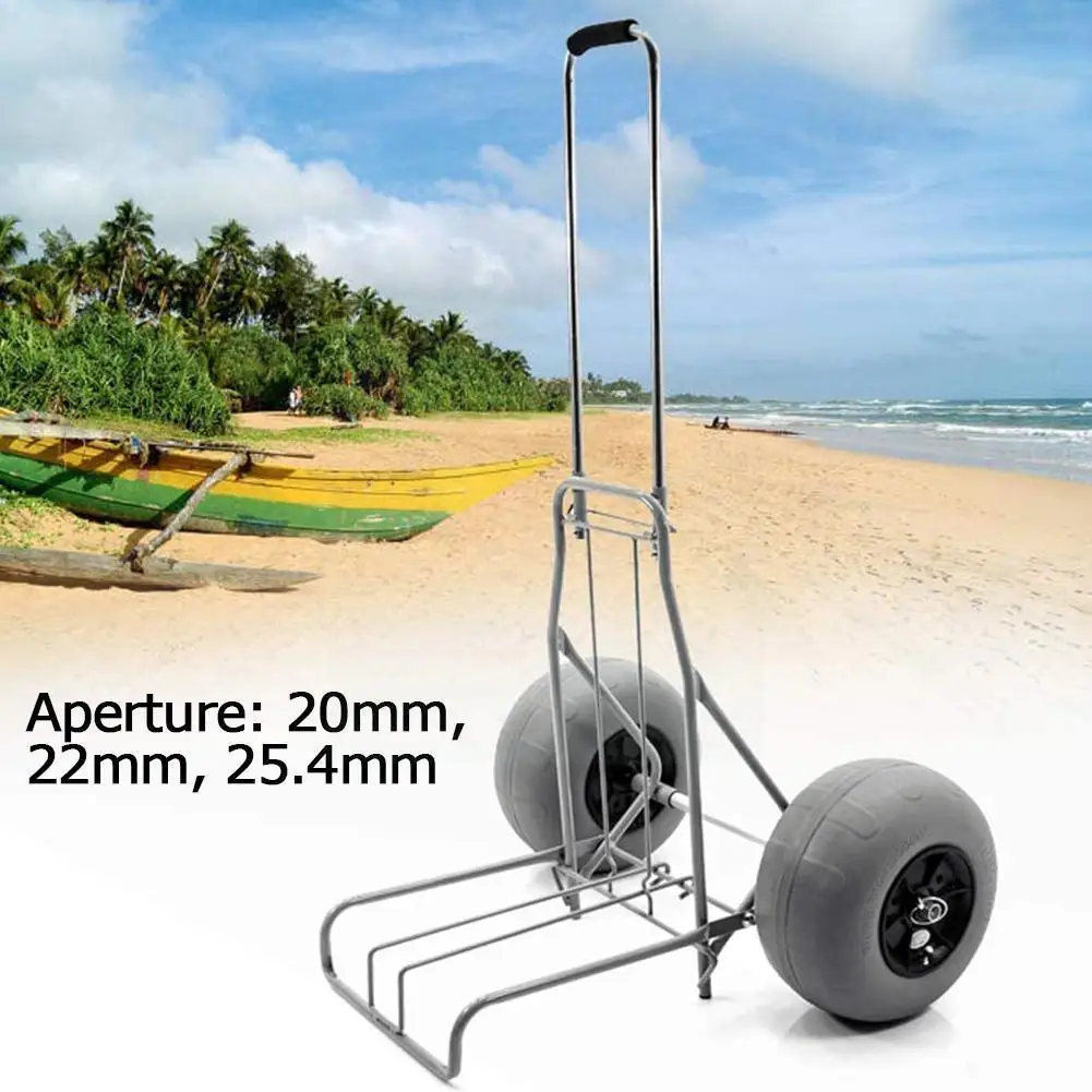 12 Inch Inflatable Beach Wheel PU Inflatable Beach Trailer Wheel Beach