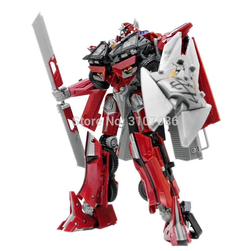 HSB трансформация Sentinel Prime Commander фильм Dark Of The Moon Leader fire truck mode KO фигурка Робот