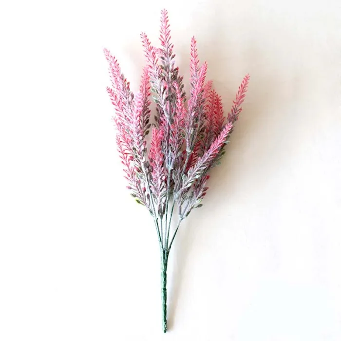 Искусственный цветочный горшок с имитацией лаванды для украшения дома и сада AC889(Бесплатный маленький подарок