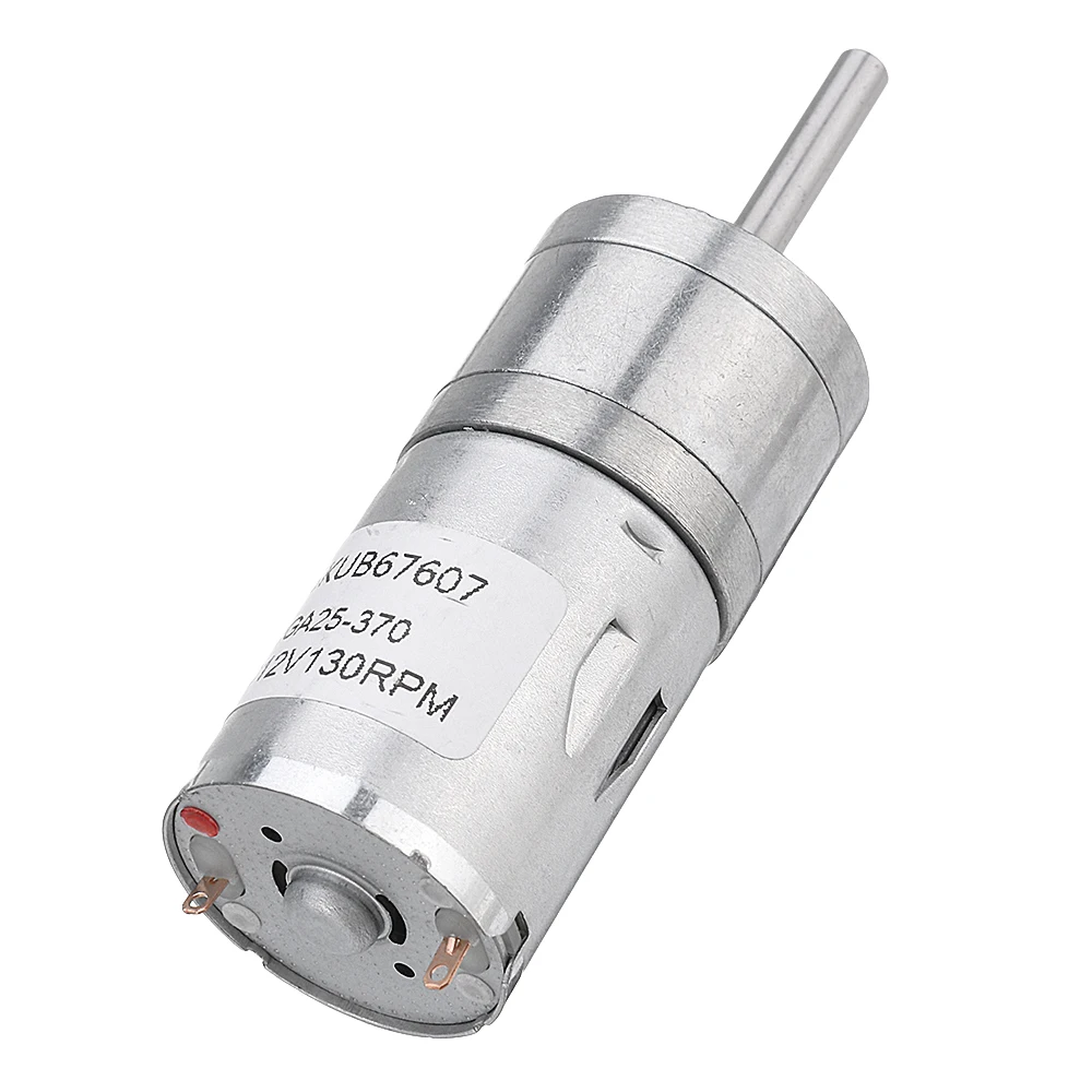 Machifit 25GA370 DC 12V микро редуктор 25 мм удлинитель вала мотор-редуктор для умной бытовой техники