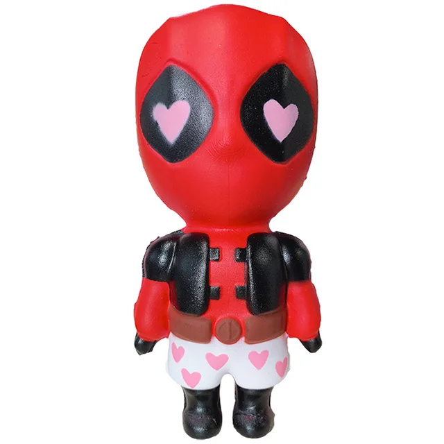 Marvel Squishy Kawaii Squishy Squish Spiderman Hulk Iron Man Spider Thanos Squishies Slow Rising Stress Relief Squeeze PU Toys 5