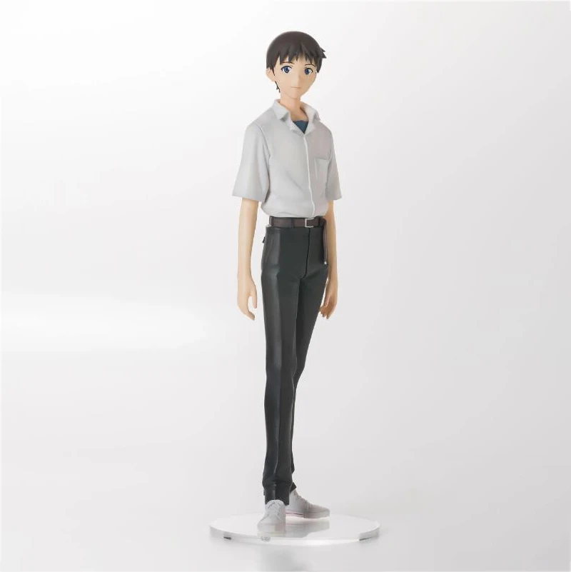 

Original Anime Action Figure Toys EVA Ikari Shinji Uniform Boy Decorative Statue 1/8 Model Nagisa Kaworu Collectible Figurine
