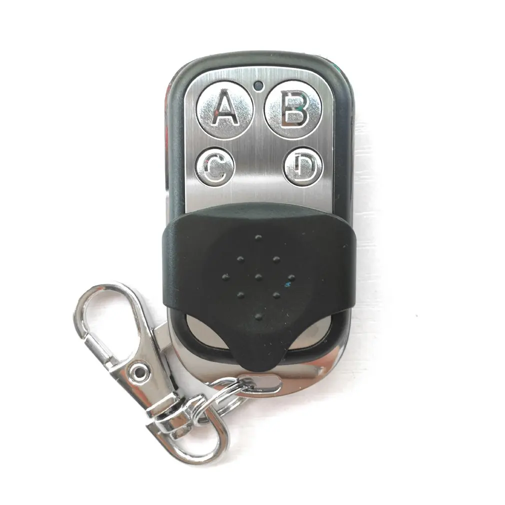 

Portable Wireless 4333.92 Mhz Remote Control Copy Code Remote 4 Channel Electric Cloning Gate Garage Door Auto Keychain.
