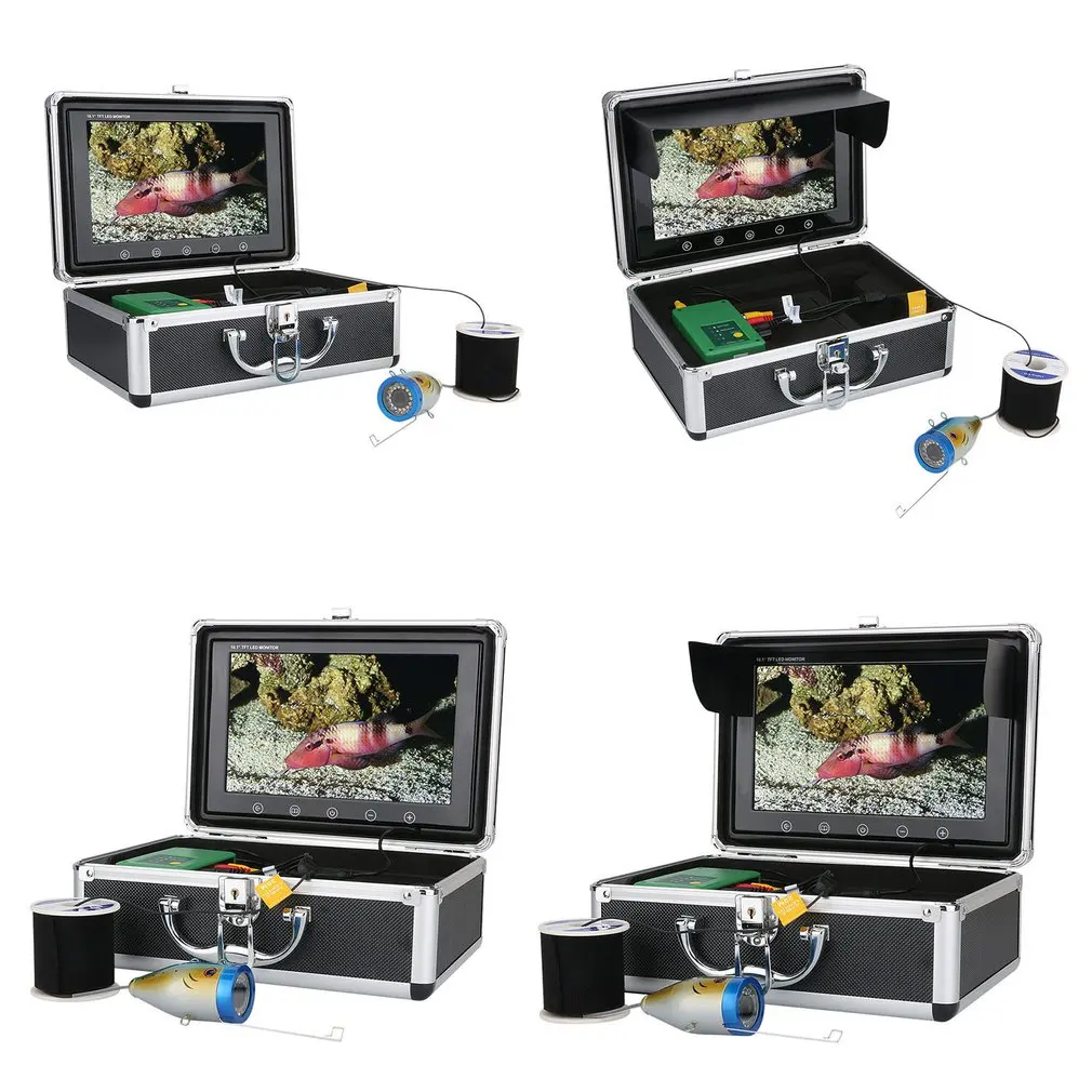 

Visual Fish Finder Underwater Fishing Camera 10 Inch High Definition Display Monitor 90 Degrees View Angle LCD Screen Sale