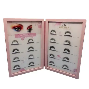 

Grafting Cosmetic Travel Beautiful False Eyelash Display Box Eyelashes Holder Cosmetic Makeup Storage Case