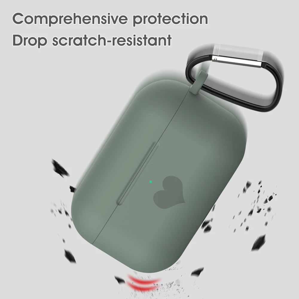 Силиконовый чехол для беспроводных наушников Airpods Pro apple airpods pro Air Pods 3|Аксессуары