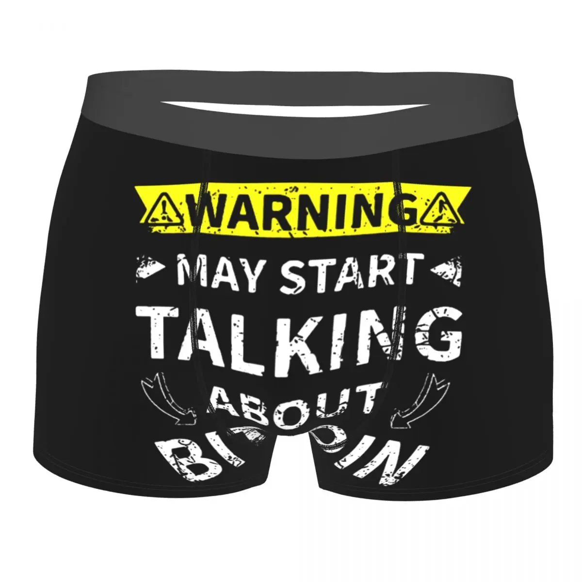 Bitcoin Dogecoin Investor Warning May Start Talking Underpants Homme Panties Male Underwear Print Couple Sexy Set Calecon | Мужская