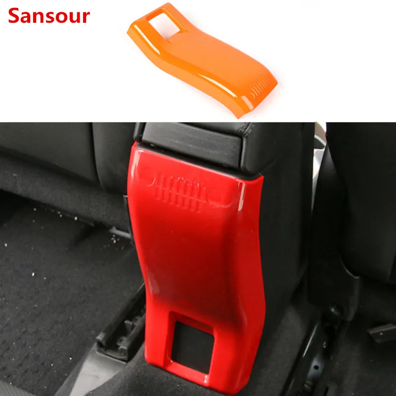 Pour Jeep Renegade 2015-2017 En carbone Garniture d/écorative pour lint/érieur dune voiture par BOXATDOOR Noire